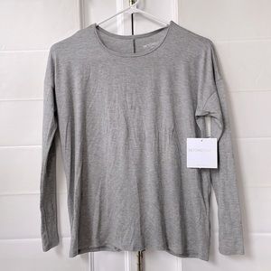 Beyond Yoga Long Sleeve Open Back Yoga Top